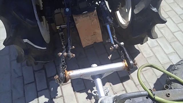 Переделка автомобильного прицепного устройства для японского минитрактора смотреть онлайн