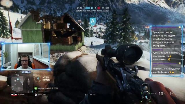 Стрим - Battlefield V (PS4) #03: Третий взгляд на BATTLEFIELD V смотреть онлайн
