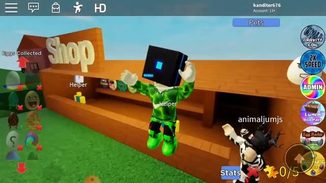 Охота на яйца РОБЛОКС смотреть онлайн