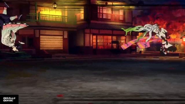 Shinobu Kocho VS Daki - Demon Slayer The Hinokami Chronicles Gameplay смотреть онлайн
