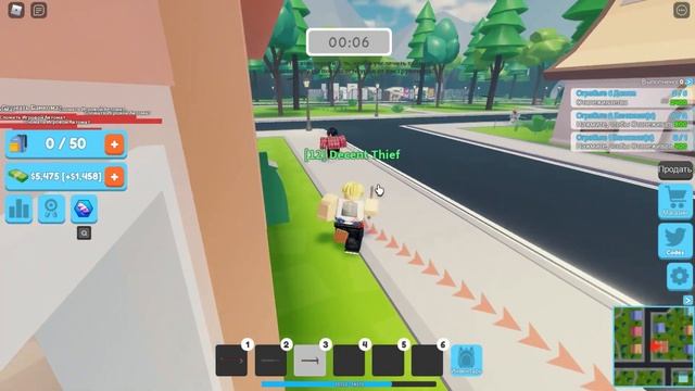 ГЛАВНЫЕ СЕКРЕТЫ СИМУЛЯТОР ВОРА! МНОГО ДЕНЕГ и КОДЫ СИМУЛЯТОР ВОРА ROBLOX смотреть онлайн