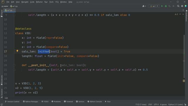 #38. Введение в Python Data Classes (часть 2) _ Объектно-ориентированное программирование Python (7 смотреть онлайн