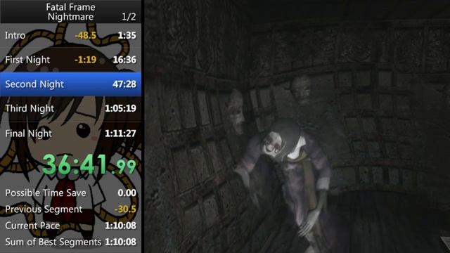 Fatal Frame Nightmare Speedrun (Xbox) - [1:07:21] (Livestream Commentary) смотреть онлайн