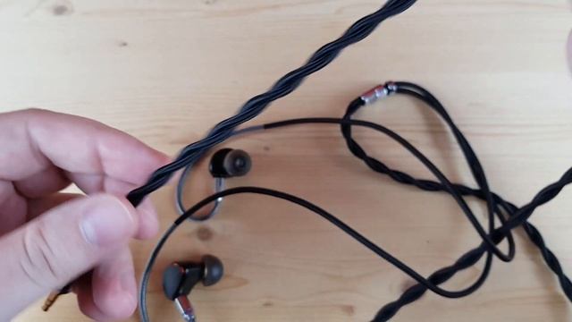 Двухжильный кабель для наушников KbEar 5N UPOCC