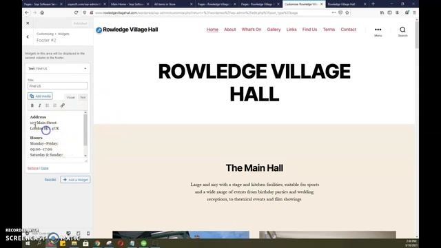 Edit footer widgets in WordPress Twenty Twenty Theme смотреть онлайн