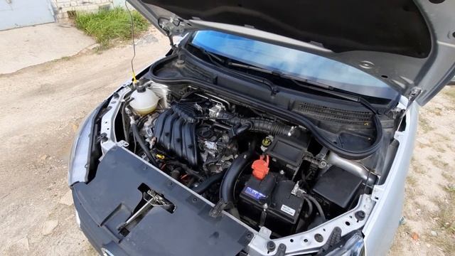 LADA VESTA 1.6 CVT H4M 7000 км разбор двигателя. смотреть онлайн