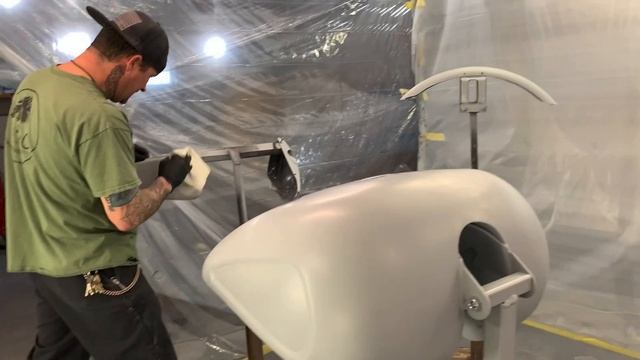 Custom Harley Davidson Paint: Daytona Blue Pearl, TCP global satin paint смотреть онлайн