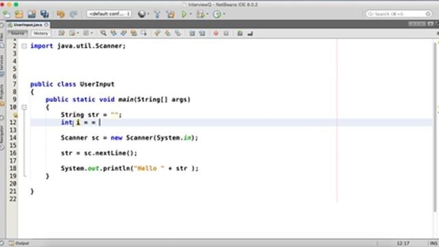 9.5 Java Scanner Class Tutorial | User input смотреть онлайн