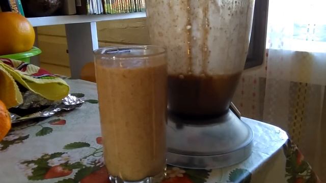 Великий пост. Начинаем кушать легкую полезную пищу. Льняной коктейль на завтрак. смотреть онлайн