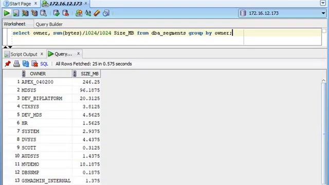 Sql query for calculating the size of the current database, schema and tables смотреть онлайн