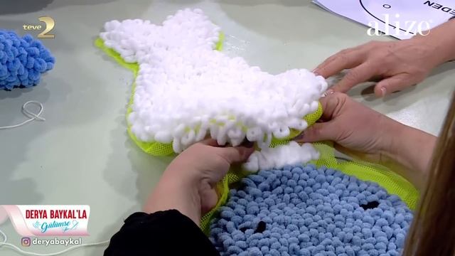 Alize Puffy Fine Ile Oyuncak Yapımı - Toys Tutorial With Alize Puffy Fine