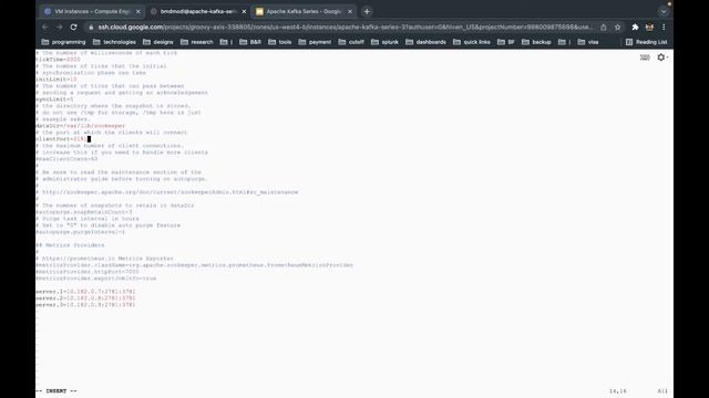 Configuring Zookeeper Ensemble and Kafka Cluster on GCP VM Instance 22 смотреть онлайн