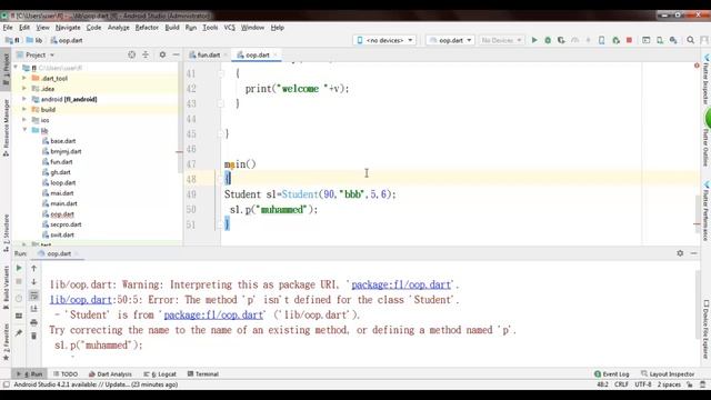 67 - Flutter Tutorial (static method) |شرح معني static مع method смотреть онлайн