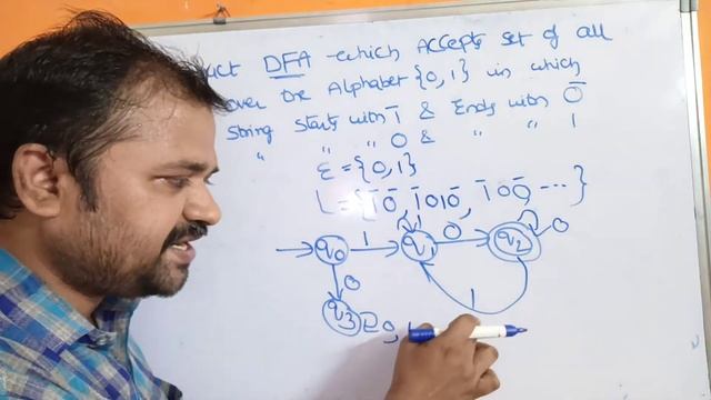 DFA Examples 17 & 18|| Set of all strings Starts with 1 and Ends with 0| Starts with a & Ends with смотреть онлайн