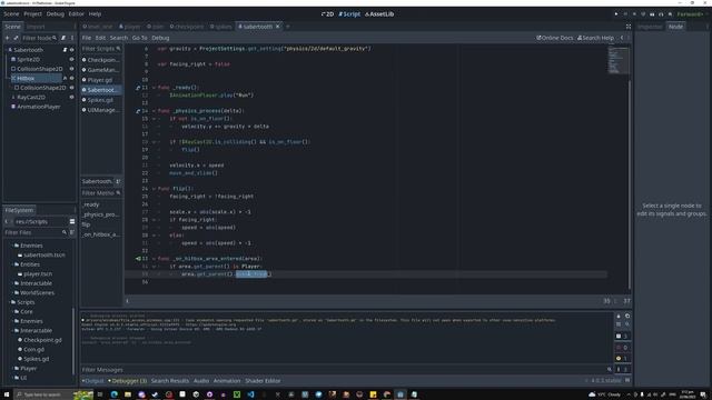 Patrolling Platformer Enemy - Godot 4 Platformer Tutorial - Part 7 смотреть онлайн