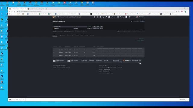 Откат Asic c прошивкой Hiveon на заводскую прошивку от Bitmain смотреть онлайн