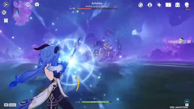 Ganyu Solo Azhdaha ( Genshin Impact) смотреть онлайн