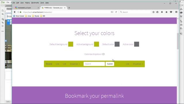 The easiest way to customize Bootstrap Navbar смотреть онлайн