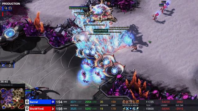 StarCraft 2: SERRAL vs SHOWTIME! (Best-of-5) смотреть онлайн