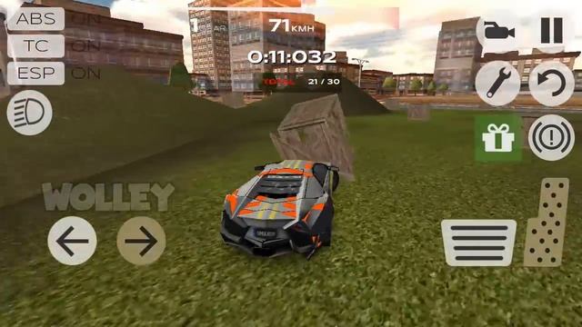 Extreme Car Driving Simulator - Android GamePlay FHD - Lamborghini Stunts Cars Track Games For Kids смотреть онлайн