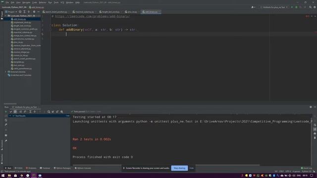PYTHON3 with unittest COMPETITIVE PROGRAMMING DAY 3 смотреть онлайн