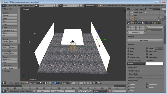 Blender rendering tip - Hide your light source in Cycles смотреть онлайн