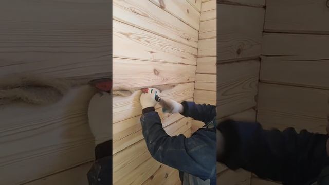 Конопатка деревянного дома из бруса. смотреть онлайн