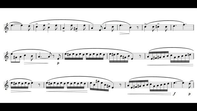 Concone 25 No.9 - Solo Bass Clarinet смотреть онлайн