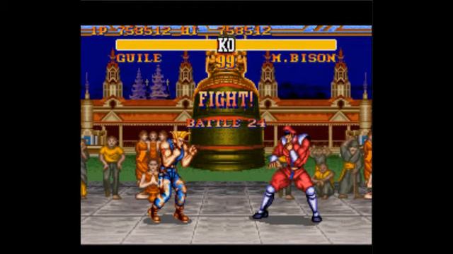 Street Fighter 2 Turbo Hyper Fighting (SNES)- Guile Playthrough 4/4 смотреть онлайн