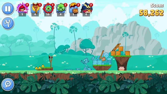 Angry Birds Friends. Level 6 (3 stars). Passage from Sergey Fetisov смотреть онлайн
