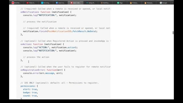Firebase Push Notification in React Native | iOS | , | Android | смотреть онлайн