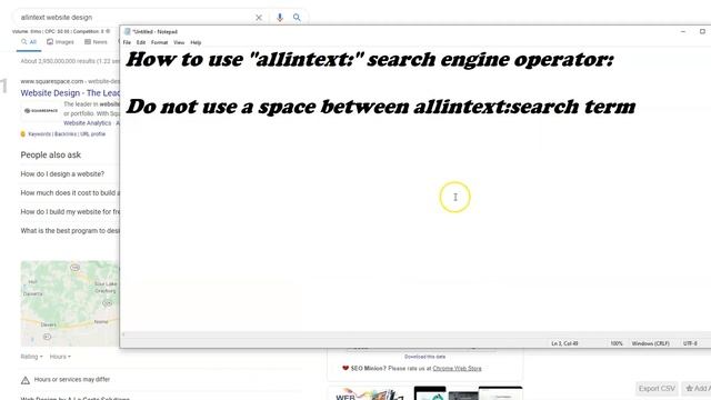 ? How To Use Allintext ? Be a Google Advanced Search Operators Pro смотреть онлайн