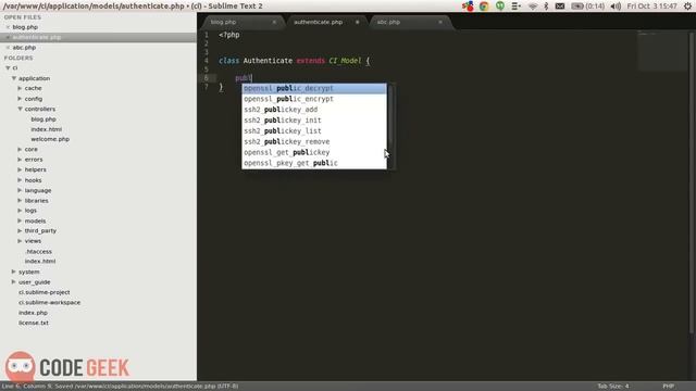 Basic Codeigniter Tutorials - About Models смотреть онлайн