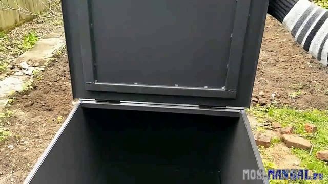 Печь для сжигания мусора "Испепелятор с дымоходом" смотреть онлайн