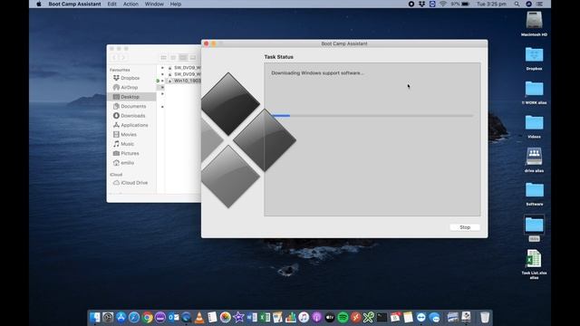 How to INSTALL WINDOWS 10 onto a MAC running macOS Catalina 10.15 смотреть онлайн