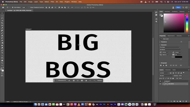 Create STUNNING Custom Text in Photoshop Using Generative Fill! смотреть онлайн