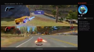 Тачки 3 Ps4 Прохождение 2 игрока Часть 1