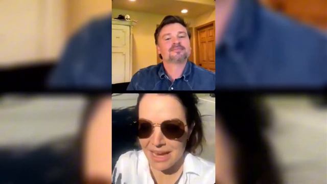 SMALLVILLE || Tom Welling & Erica Durance (Clois) || Instagram Live смотреть онлайн