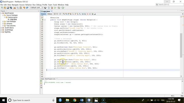 Create Logo in JavaFX | Java | Part 9 смотреть онлайн