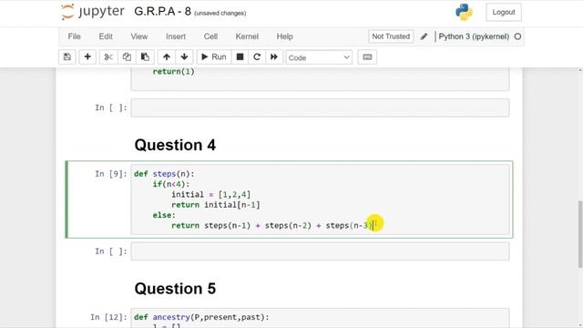 IIT Madras Bsc Online Degree PYTHON GRPA week 8 solution | Answers. смотреть онлайн