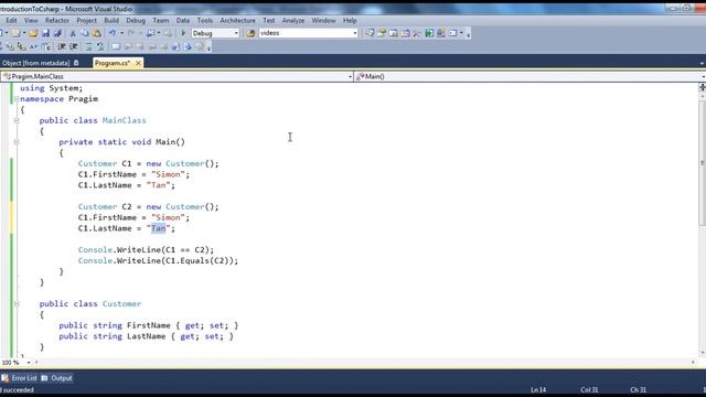 Part 58 C@ Tutorial Why should you override Equals Method HD смотреть онлайн