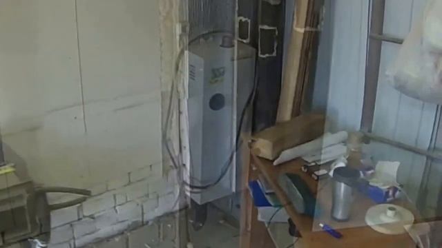 Электрокотел ЭВПМ 4,5. Потроха. Отопление гаража. Часть 2. Heating the garage. Part 2. смотреть онлайн
