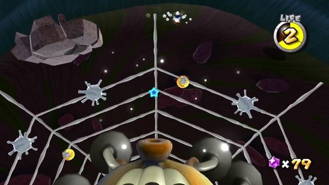 Super Mario Galaxy Walkthrough Part 11 Tarantox's Tangled Web - Rolling Green Galaxy (Switch) смотреть онлайн