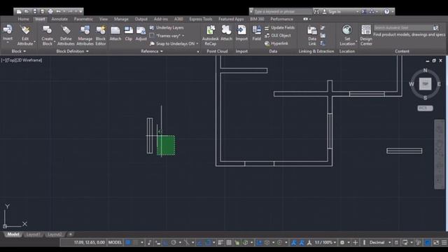 SIMPLE FLOOR PLAN AUTOCAD 2016| AJODEC TV смотреть онлайн