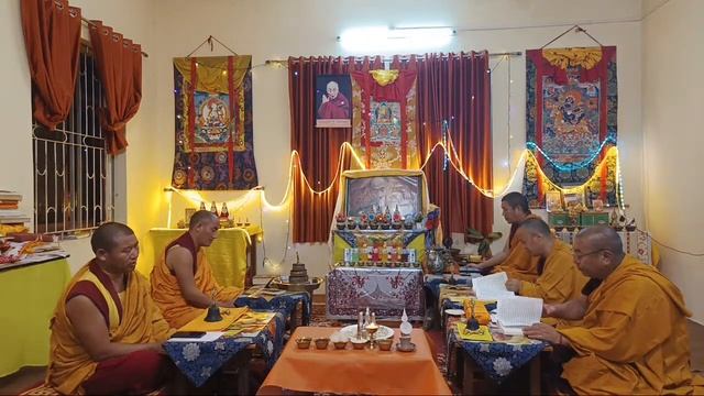 «Дугкар Чогдрубма», Сутра сердца, практика Сингхамукхи, ритуалы Часум, Сержем и Янгуг. 24.08.2022 смотреть онлайн