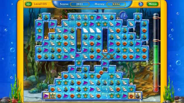 Fishdom - Frosty Splash | Level 105 смотреть онлайн