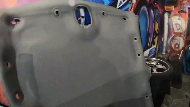 НОВЫЙ ПОТОЛОК В ТУРБУ , ЧАСТЬ 1. МАЙКА ЗА РЕПОСТ. CUSTOM HEADLINER FOR MY TURBO PART 1. FREE T-SHIR смотреть онлайн