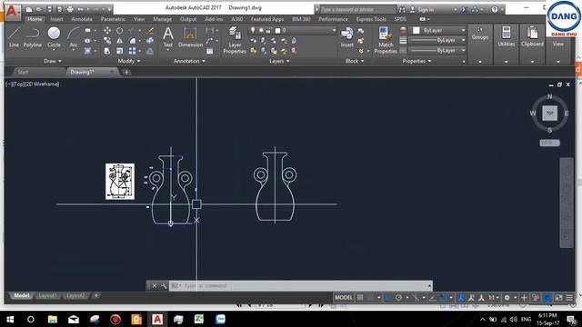 Tự học Autocad 2017 bài 7 (Bài tập thực hành các lệnh từ bài 1 đến bài 6) смотреть онлайн