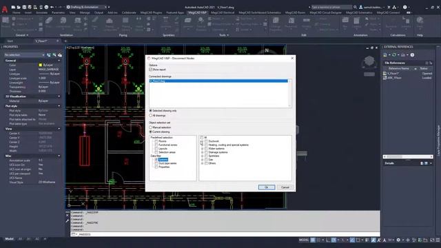 MagiCAD 2022 for AutoCAD | Updated Connection Node feature смотреть онлайн