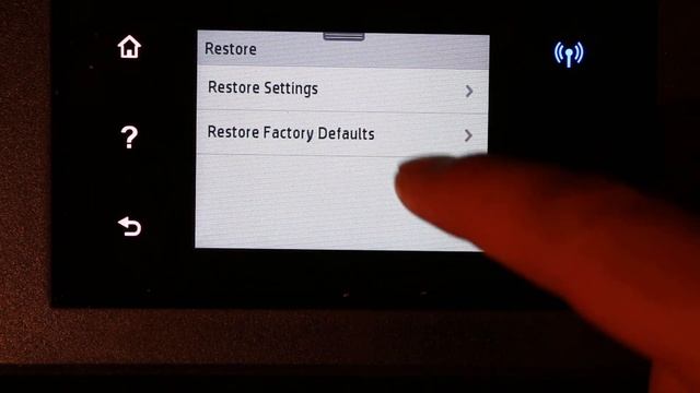 HP OfficeJet Pro 6970 RESET To Factory Default Setting !!